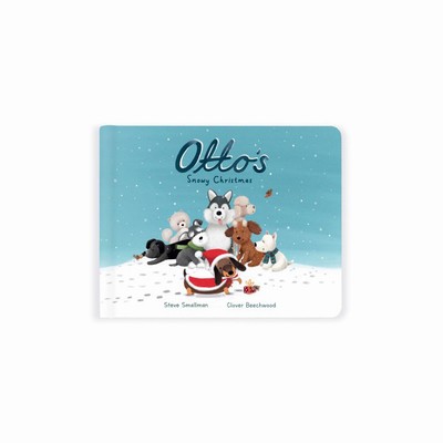 Jellycat Otto's Snowy Christmas Books USA | 37298EFRG